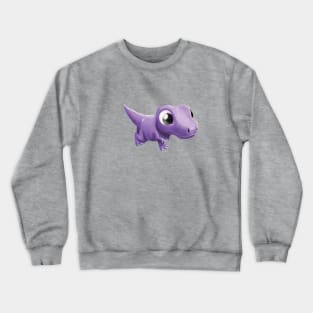 Little Purple T-Rex Crewneck Sweatshirt